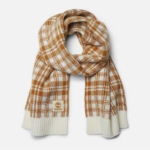 Timberland Plaid Knit Scarf ( New with Tags )